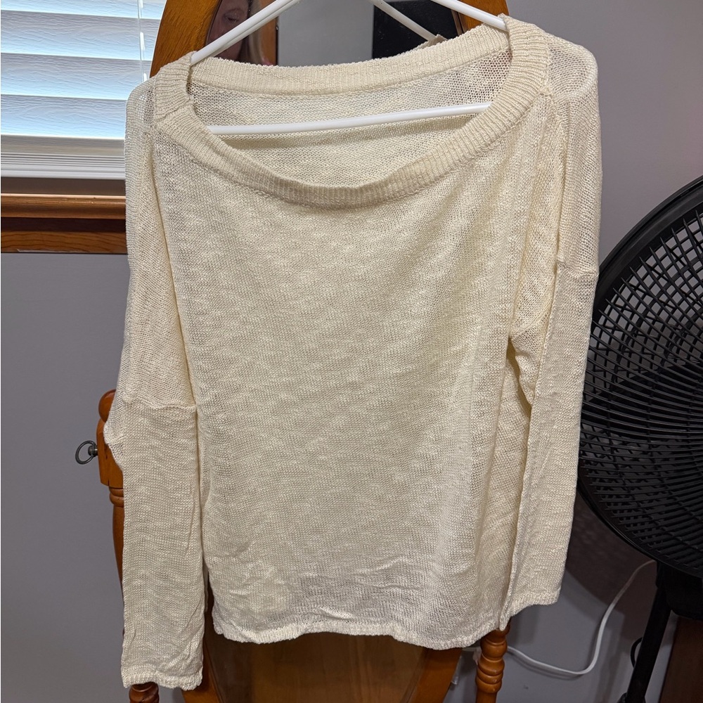 Cupshe Cream Knit Sweater